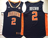Auburn Tigers 2 Bryce Brown Navy College Basketball Jersey,baseball caps,new era cap wholesale,wholesale hats